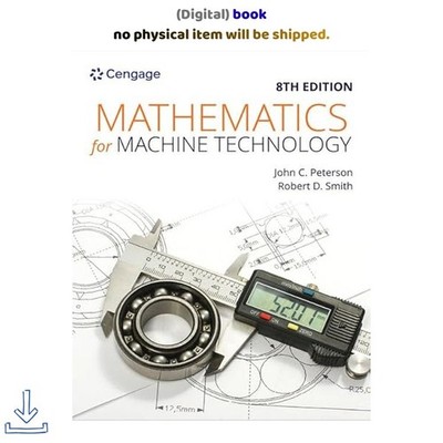 Mathematics for Machine Technology, John Peterson 2026