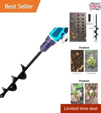 Heavy Duty Garden Auger Drill Bit 4x22cm for Bulb Planting - Effortless Digging