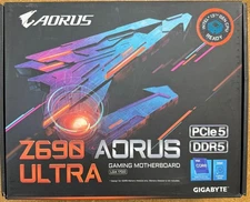 [SINGLE CHANNEL] [DDR5] GIGABYTE Z690 AORUS ULTRA LGA 1700 ATX Intel Motherboard