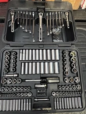 RARE Sears Craftsman USA Nos 144pc ALL 6 POINT MECHANICS TOOL SET 33644 Ratchet