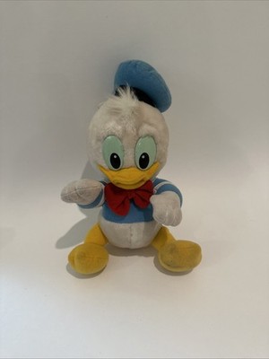 Disney Babies 1984 Donald Duck 9  Plush Stuffed Animal Small Character Marks