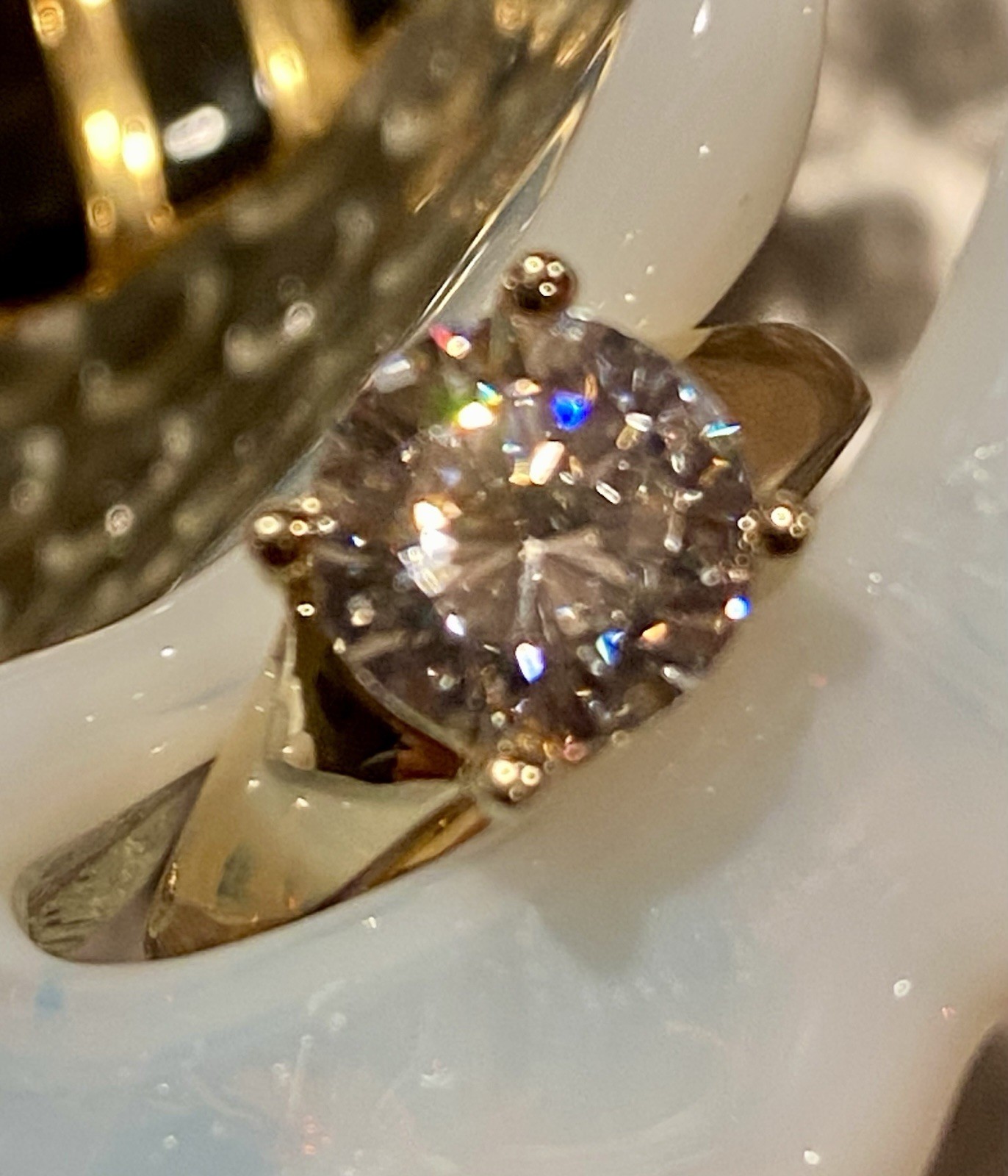 Solid 14k Yellow Gold Ring - image 5