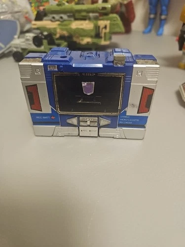 Transformers Soundwave Decepticon Takara Hasbro 1984 Cassette Tape Player G1