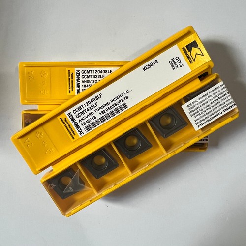 5 pezzi/scatola kennametal CCMT120408LF KC5010 - Foto 3 di 3