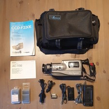 Sony HandyCam Hi8 CCD-F330 + Ac-V30 + Borsa e accessori - Da Verificare - S2