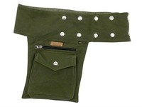 HüFttasche GüRteltasche GrüN Bauchtasche Fair Trade Goa Hippie GeldgüRtel