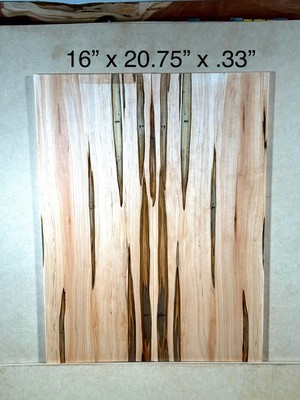 Ambrosia MAPLE Guitar Top Or Back - Book Matched Set Guitar Luthier Wood
