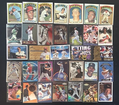 15 Card Baseball Lot, Ken Griffey Jr, 1972 Topps, Rookies, Inserts, HOF