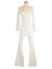 Wild Fable Women Ivory Jumpsuit S