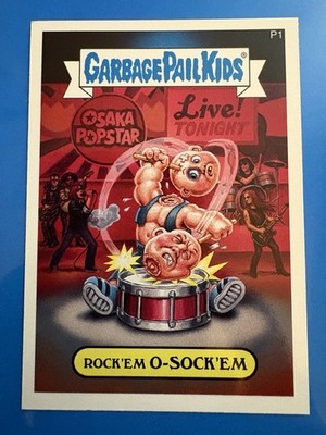 GARBAGE PAIL KIDS ROCK'EM O-SOCK'EM P1 BONUS CARD ANS7 ULTRA RARE GPK 2008 TOPPS