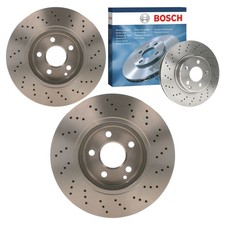 Bremsscheiben Satz Set Links Rechts für Mercedes R230 SL 03-12 Bosch Bremsscheiben Satz Set Links Rechts für Mercedes R230 SL 03-12 Bosch