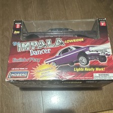 Lindberg 61 Impala Dancer Lowrider 125 Purple Car Kit Remote Lights