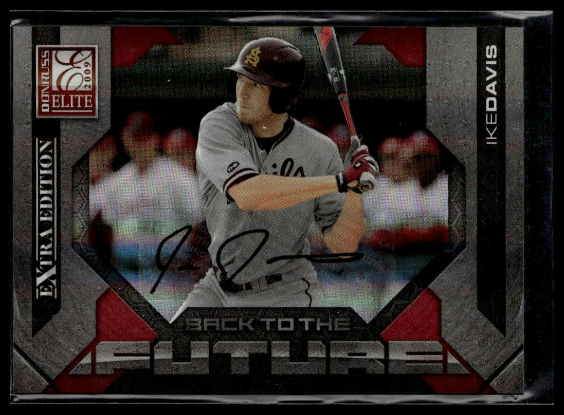 2009 Donruss Elite Extra Edition #22 Ike Davis New York Mets Autograph /99