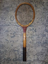 Vintage Bill Tilden Bancroft Tennis Racket Al...