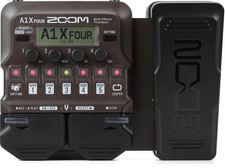 Zoom G1X Four Guitar Effects Processor with Built-in Expression Pedal