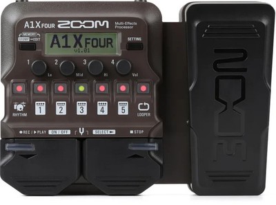 Zoom G1X Four Guitar Effects Processor with Built-in Expression Pedal