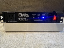 Atlas AP-S15HR Half Width Rack Power Conditioner , w/ PA702-RMK Rack Mount Kit