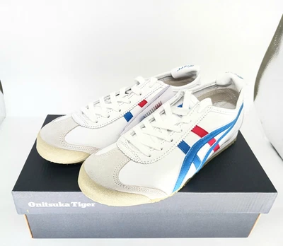 Taille unisexe Onitsuka Tiger MEXICO 66 1183C102 100 BLANC BLEU - Photo 1/4