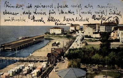 Ak Grado Friuli Venezia Giulia, Promenade, Strand, Meer - 4996356
