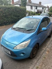 Blue 2010 Ford KA - for parts