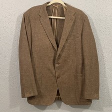 Hickey Freeman NEW Weightless T Model 120 Years Light Brown 2 Button Blazer