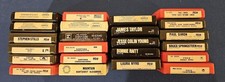 LOT- 23 8-Track Tapes Untested: HENDRIX, SANTANA, SPRINGSTEEN, WOODSTOCK,