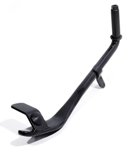 "SeitenstäNder Schwarz 1\" Tiefer F Harley Davidson Softail Fat Boy Heritage 89-06"-image