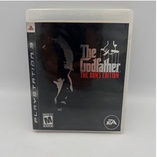 The Godfather The Don's Edition Sony PlayStation 3 PS3 2007 CIB BLUS-30023 EA