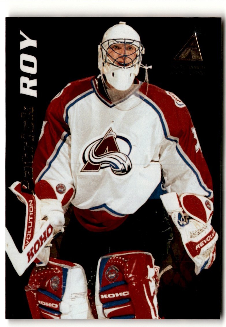 Patrick Roy 1995-96 Pinnacle Zenith #117 Colorado Avalanche