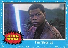 2017 Topps Reise nach Star Wars Die letzten Jedi Finn tritt auf #82