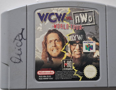 THQ WCW vs nWo World Tour Nintendo 64 Spielmodul PAL Wrestling Sport Serie
