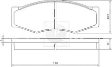 Plaquette de frein Honda N360