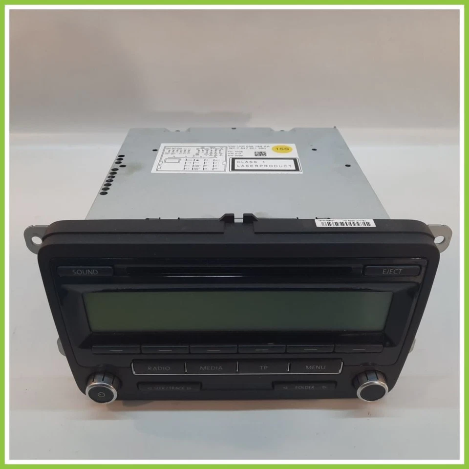 Infotainment VOLKSWAGEN GOLF 5K/AJ 2.0 TDI 1K0035186AA 2008 2012 BLAUPUNKT - Immagine 2 di 4