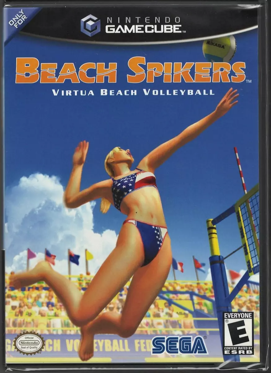 Beach Spikers Volleyball NGC Brand New Factory Sealed US Version