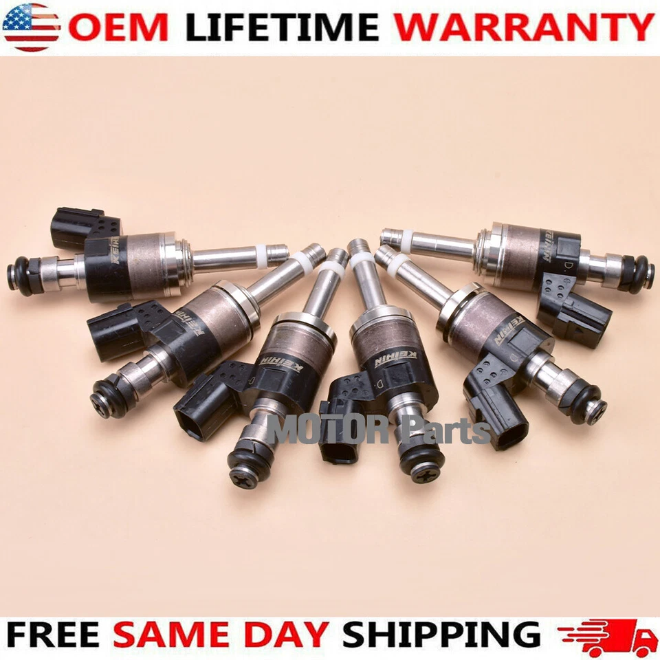 6pc OEM Genuine Fuel Injectors For Odyssey Pilot Ridgeline 3.5L V6 16010-RLV-315 Foto 3 de 4