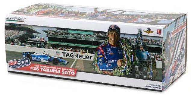 新品　#26 TAKUMA SATO 2017 INDIANAPOLIS 500 Indy 500 2017 Indianapolis Champion 26 Takuma Sato 1:64 | eBay