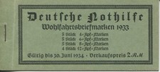 Deutsches Reich Markenheftchen 34.2 postfrisch selten gut erhalten (J00089)