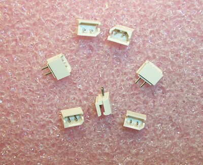QTY (100) 2 POSITION mini-SPOX SHROUDED MALE HEADERS 2.5mm 22-03-5025 MOLEX ROHS