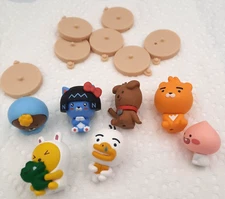Kakao Friends mini figures set w/ base stands 7 toys