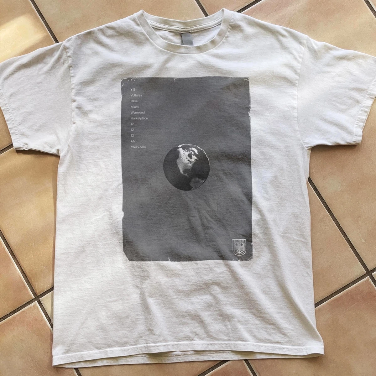 kanye white t shirt