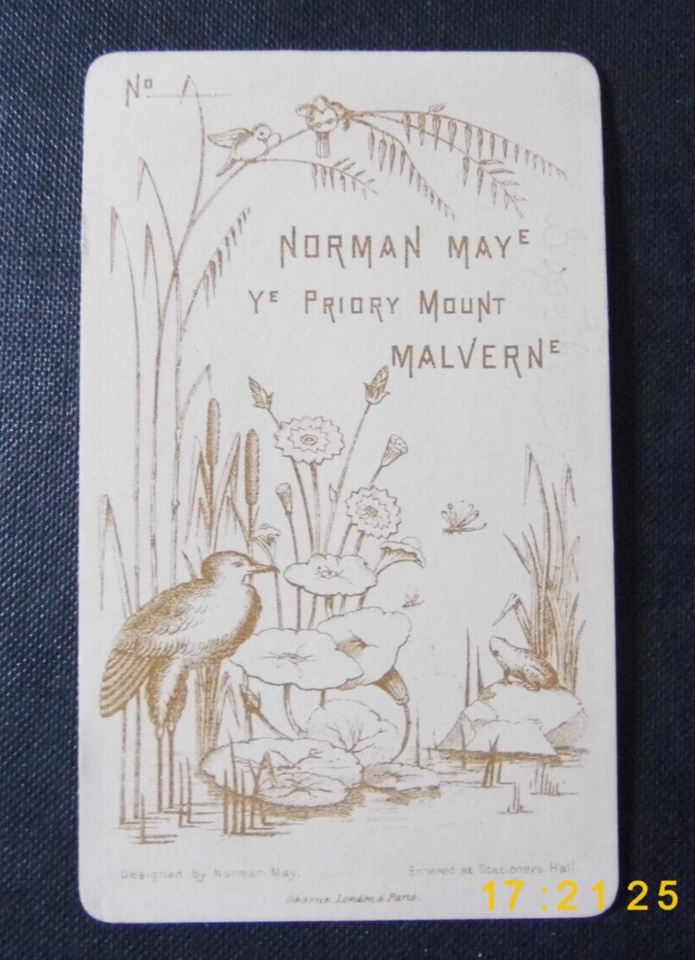 HOPE END HOUSE, LEDBURY. Destroyed by fire 1910. QV CDV by NORMAN MAY of MALVERN eBay