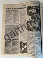 OKLAHOMA FOOTBALL 1985 NATIONAL CHAMPIONSHIP SOONERS over PENN STATE GAME REVIEW