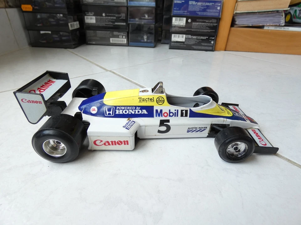 Williams Honda FW08 Nigel Mansell #5 1/24 Bburago Burago F1 Formula 1 - Immagine 2 di 2