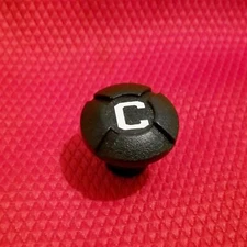 1965-1971 NORS Dodge Fargo MoPar Truck Choke Knob - BLACK Textured