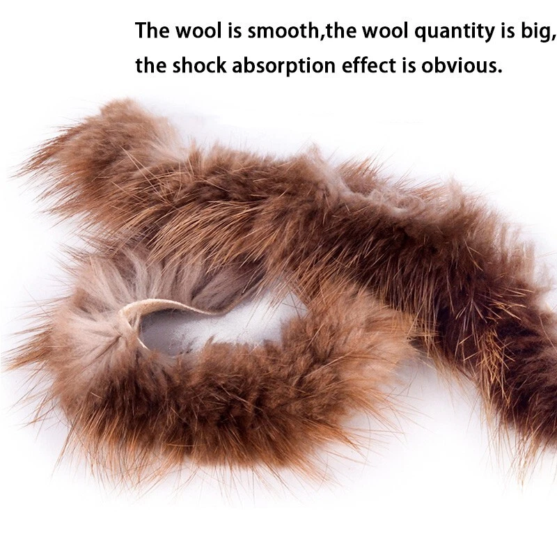 Beaver Fur Archery Bow String Silencer for Longbow & Recurve Bow（1 Pair） - Image 3 of 4