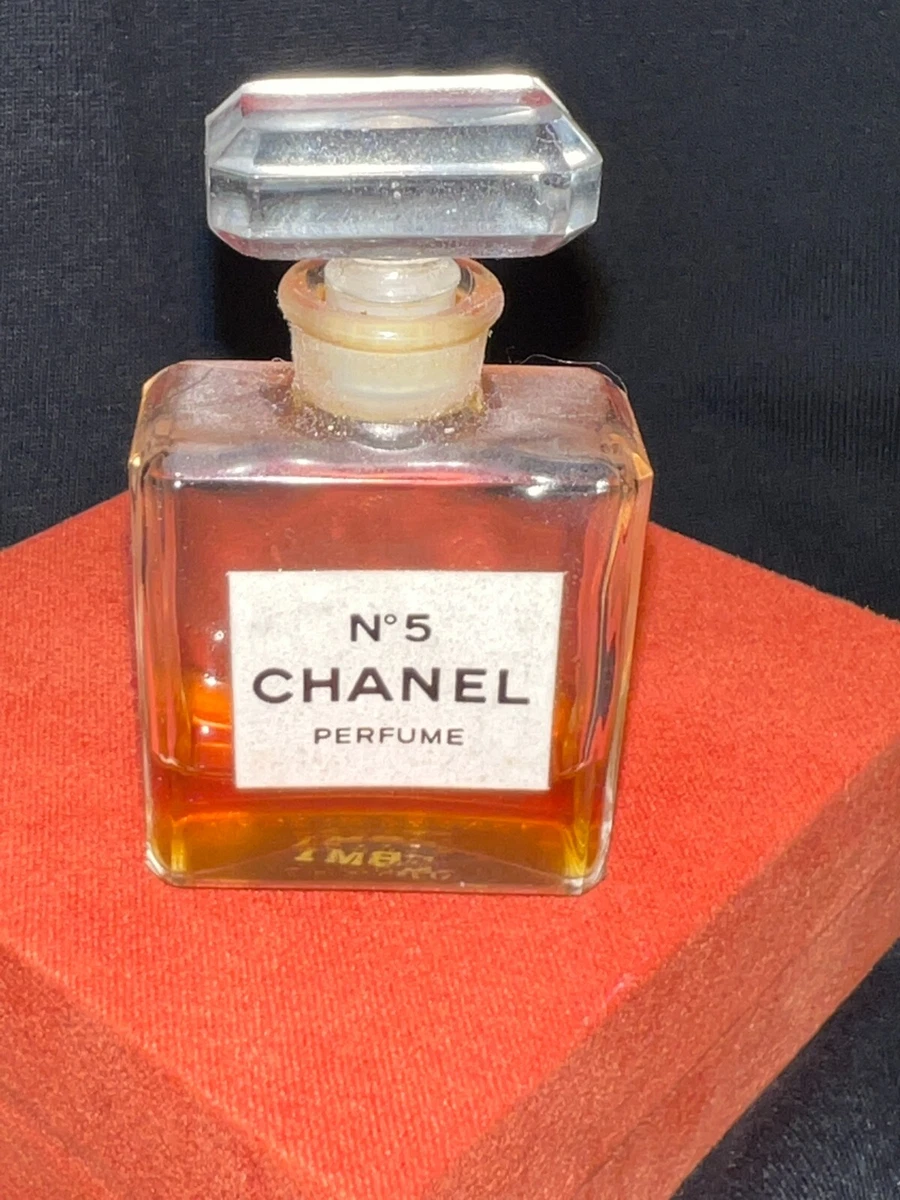 CHANEL No 5 Large Empty Perfume Bottle Vintage French 