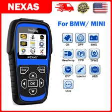 ALL System OBD2 Scanner Diagnostic SRS ABS BATTERY DPF TPMS System For BMW/MINI