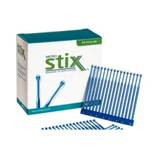 Microbrush STIX64B MicroStix Adhesive Tip Dental Applicators Original Hold 64/Pk