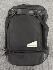 No Reception Club Getaway Diaper Backpack Bag Black Travel Recycled Fabric