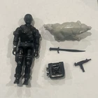 GI Joe Snake Eyes 1985 Figure v2 100% COMPLETE w/File Card